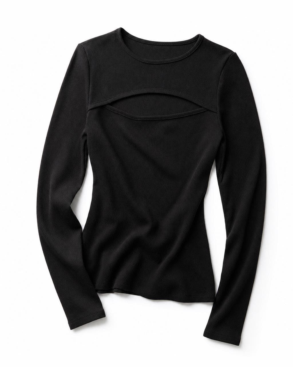 Cutout Rib Top