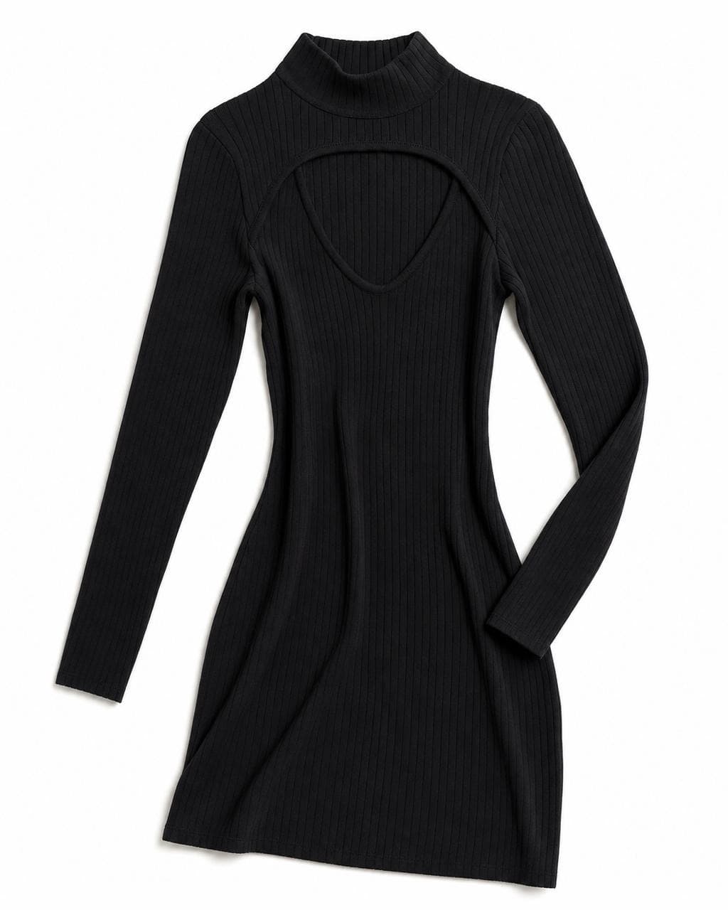Noir Keyhole Dress
